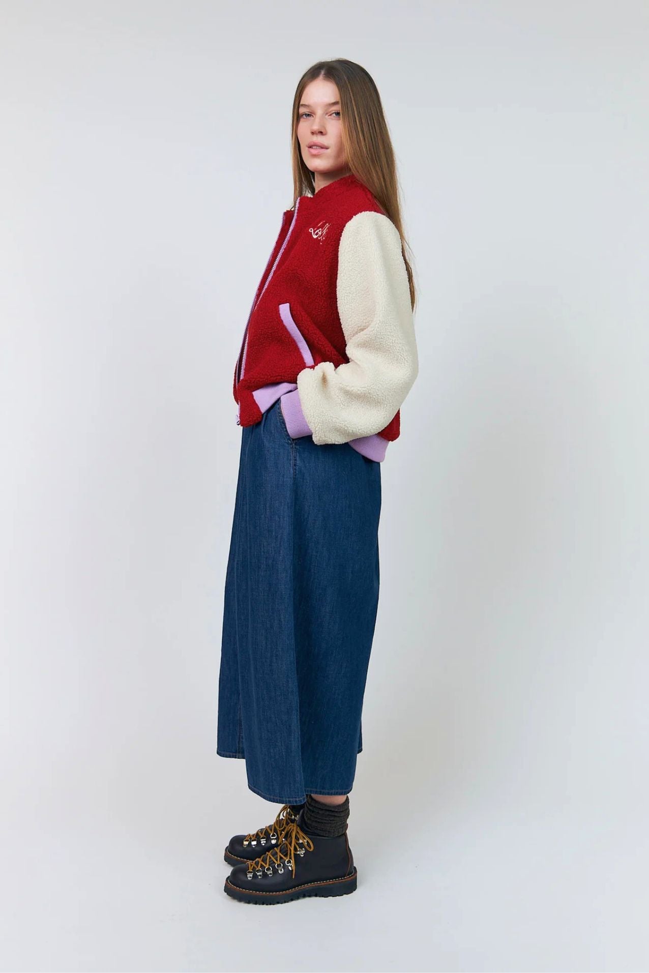 LuaLL kurze Jacke - Rot