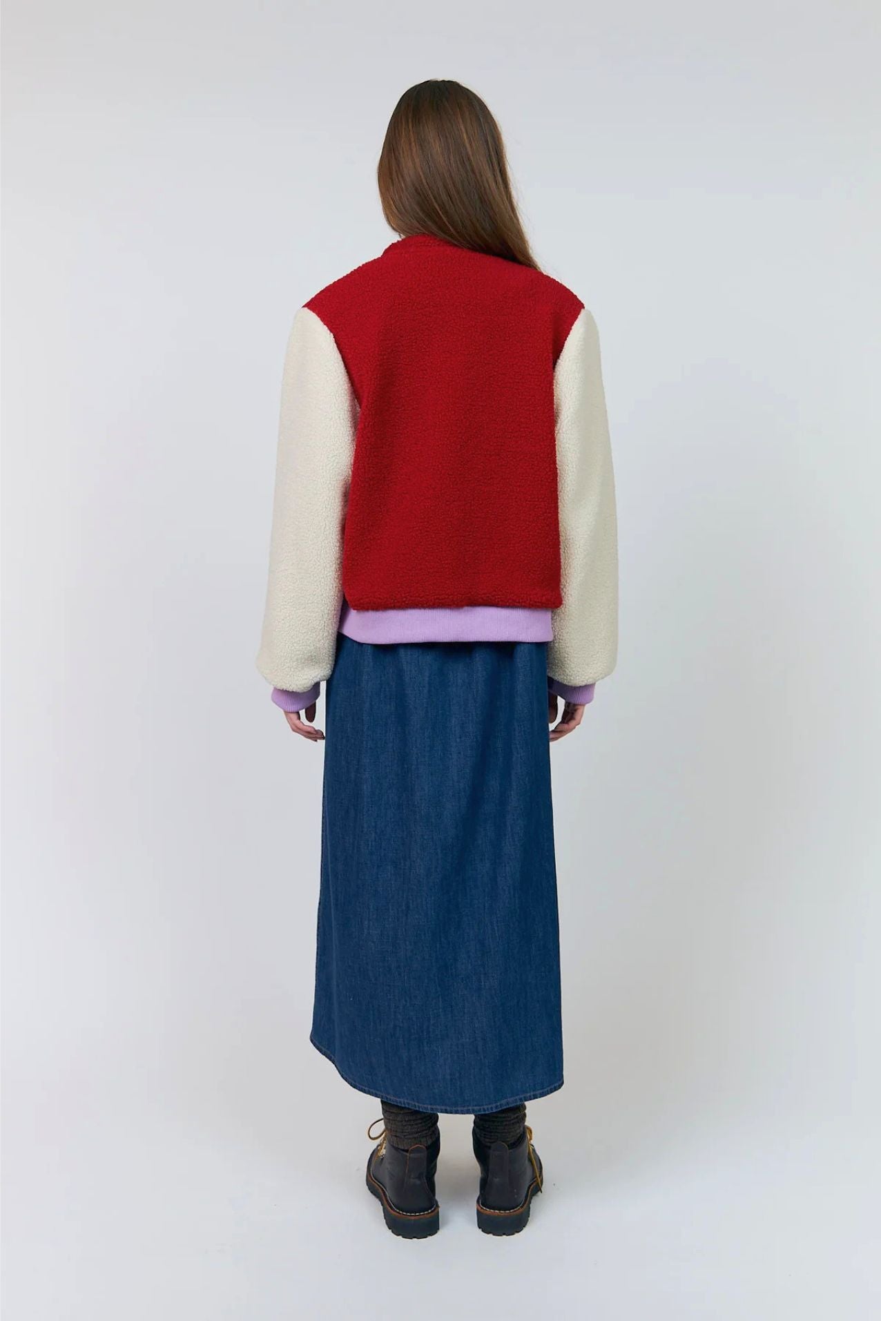 LuaLL kurze Jacke - Rot