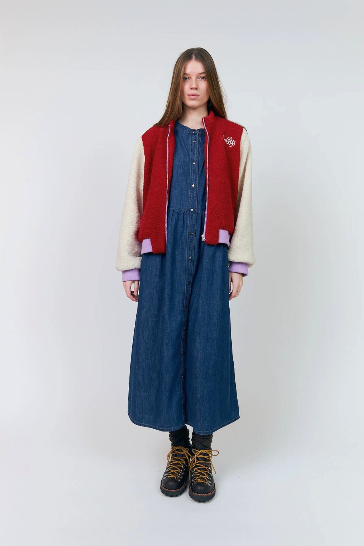 LuaLL kurze Jacke - Rot