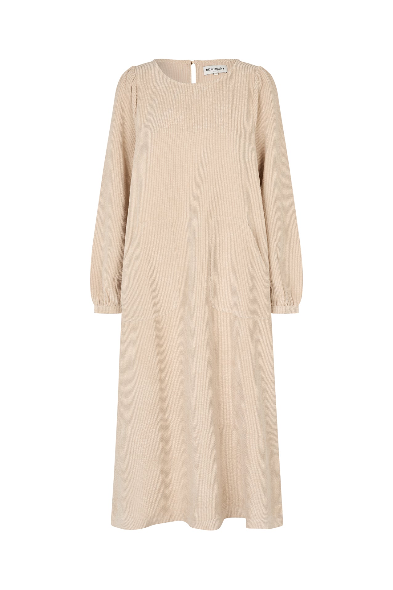 Lollys Laundry LucasLL Midi Dress LS Dress 04 Sand