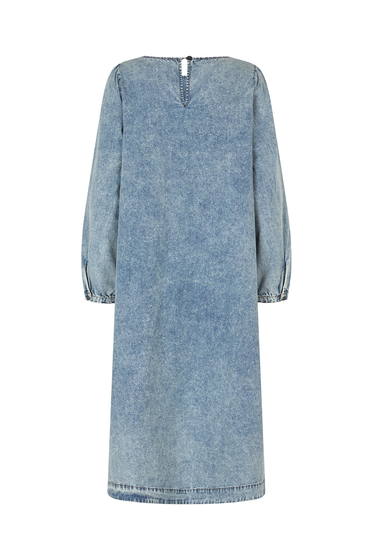 Lollys Laundry LucasLL Midi Kleid Dress Blaues Denim