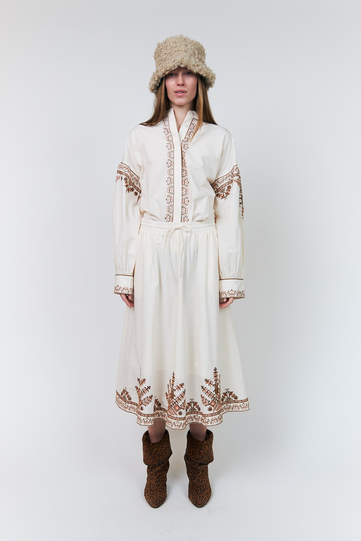 LuciaLL Bluse - Creme