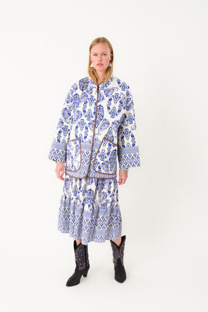 Lollys Laundry LuluLL Jacke Kimono 20 Blue