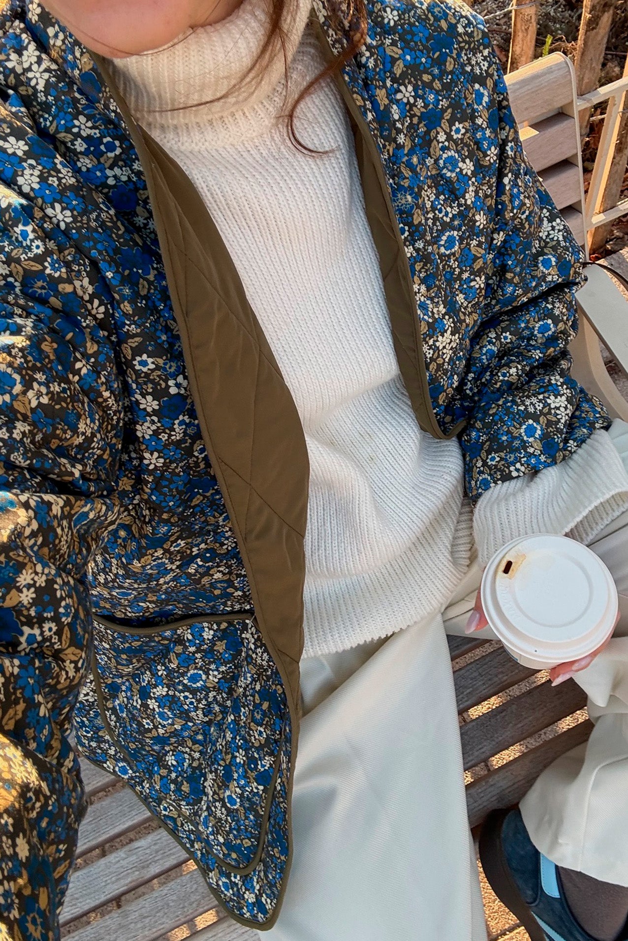 LuluLL Jacket 3/4 - Blue