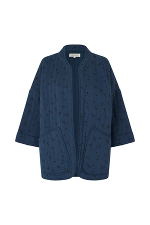 Lollys Laundry LuluLL Jacket 3/4 Kimono Dunkelblau