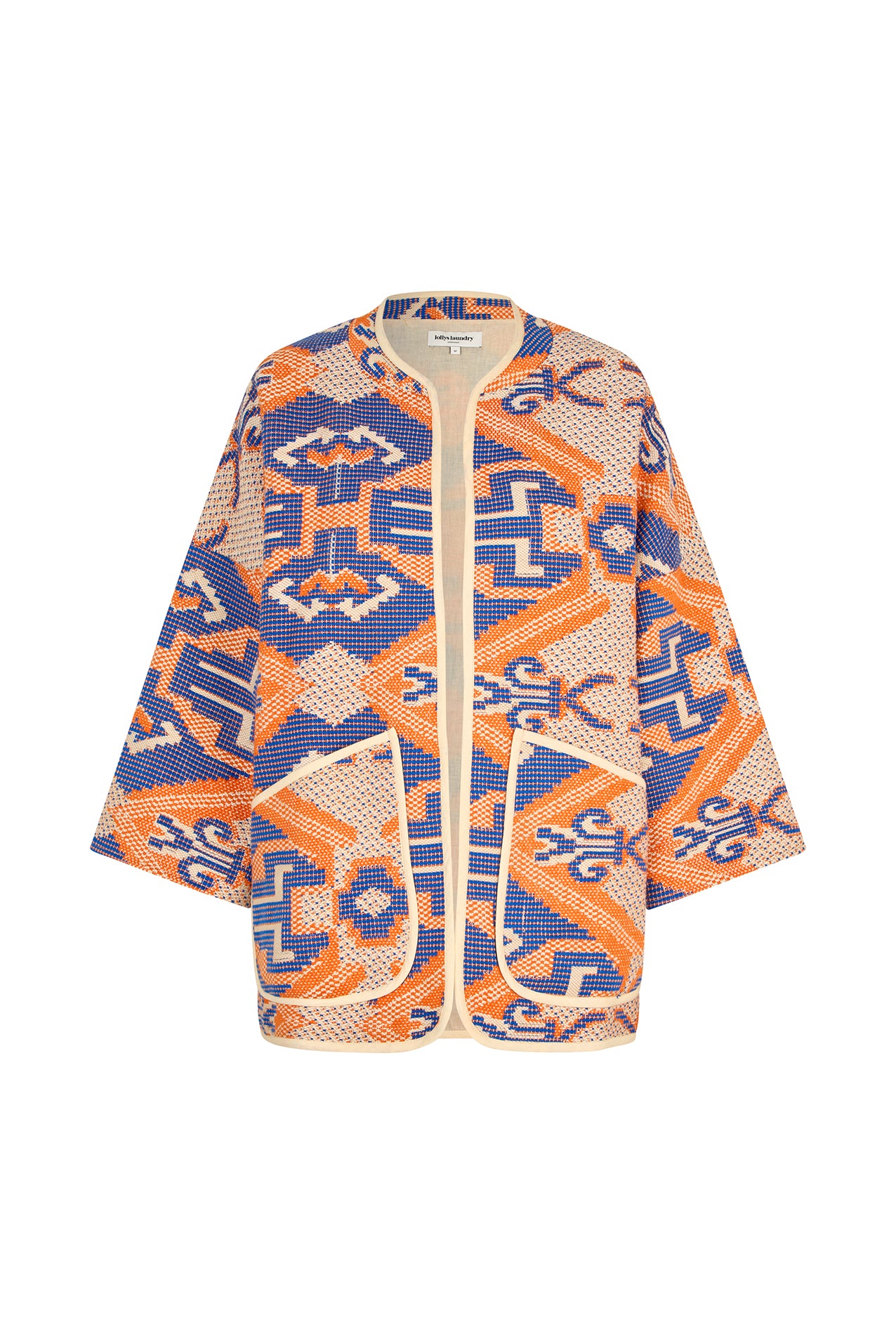 Lollys Laundry LuluLL Jacket 3/4 Kimono 38 Orange