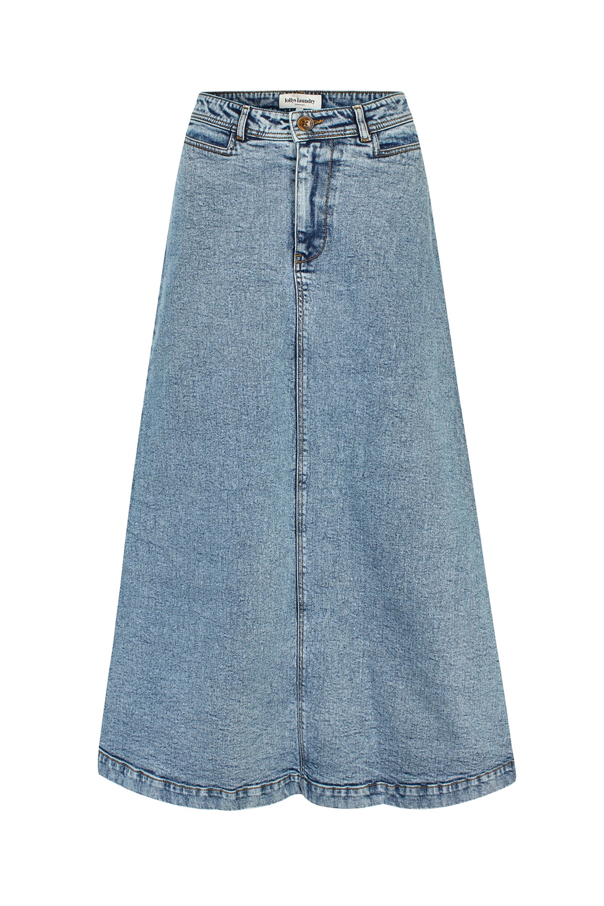 Lollys Laundry LunaLL Maxi Rock Skirt Blau