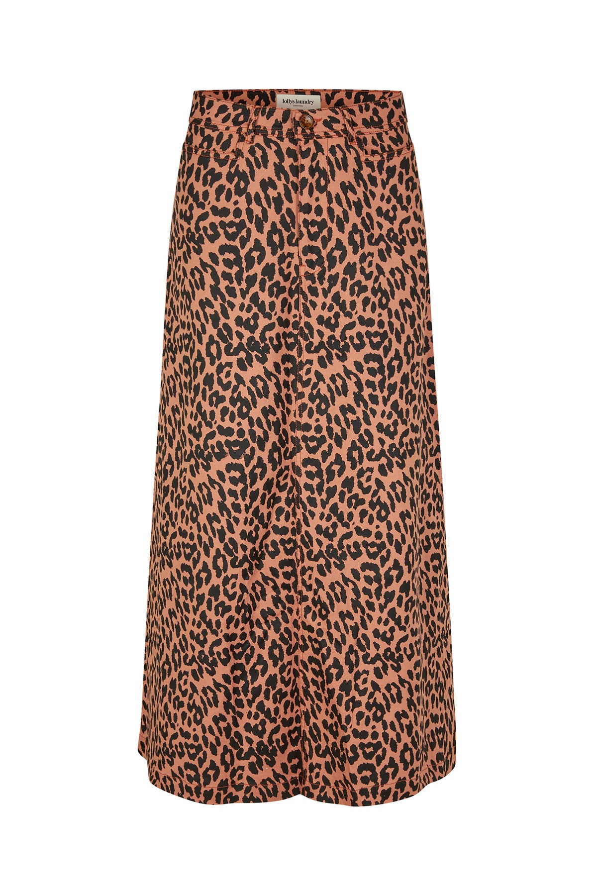 Lollys Laundry LunaLL Maxi Rock Skirt Leopardenmuster