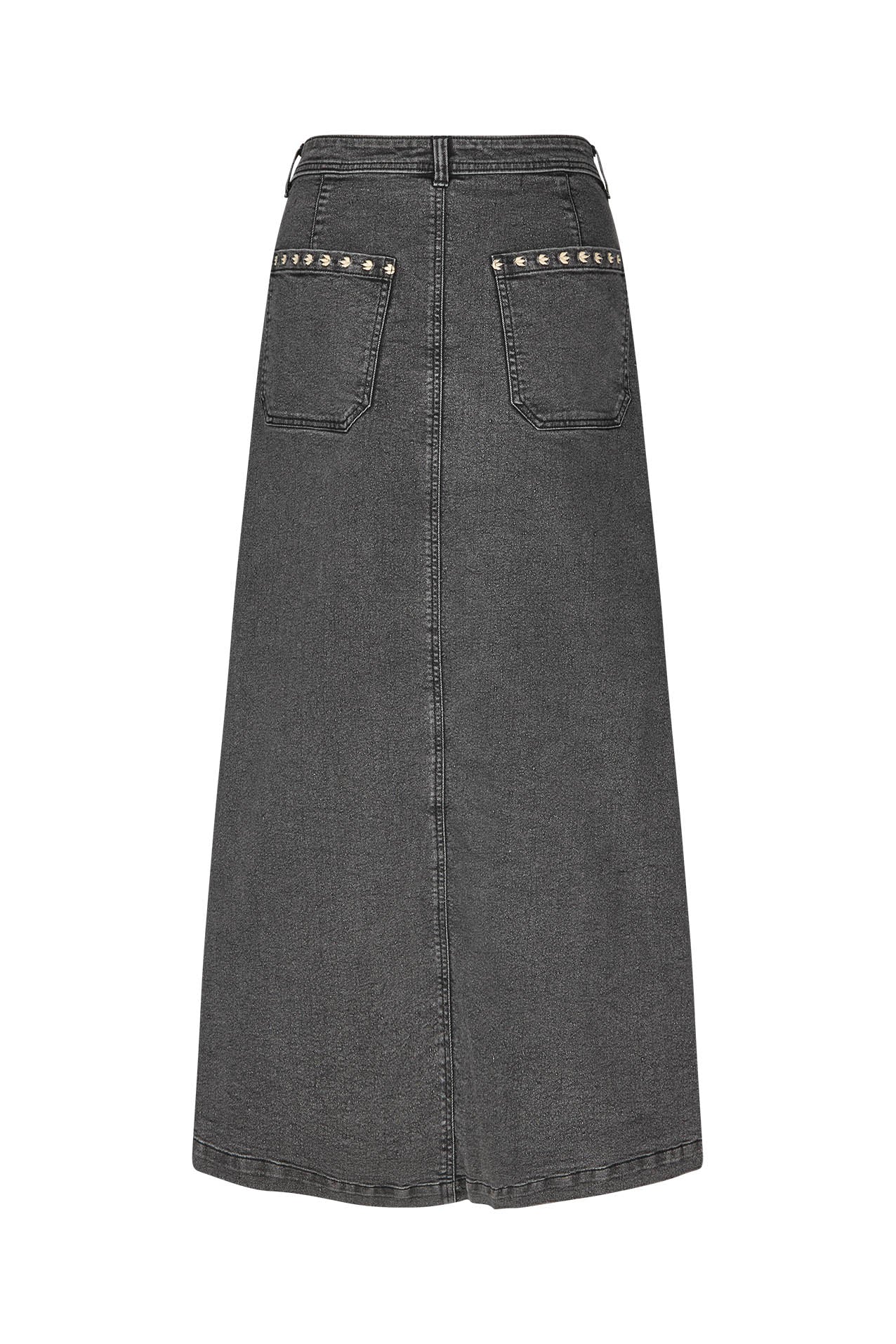 Lollys Laundry LunaLL Maxi Röcke Skirt Verblasstes Schwarz