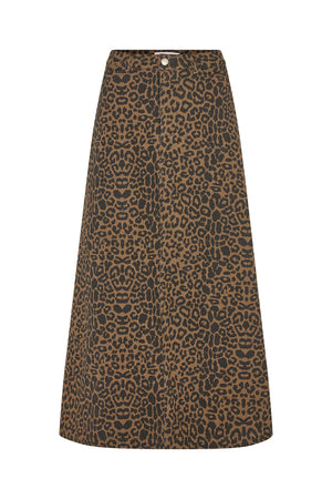 Lollys Laundry LunaLL Maxi Röcke Skirt 72 Leopard Print