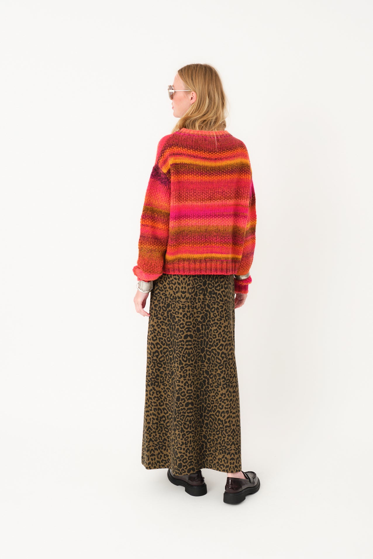 Lollys Laundry LunaLL Maxi Röcke Skirt 72 Leopard Print
