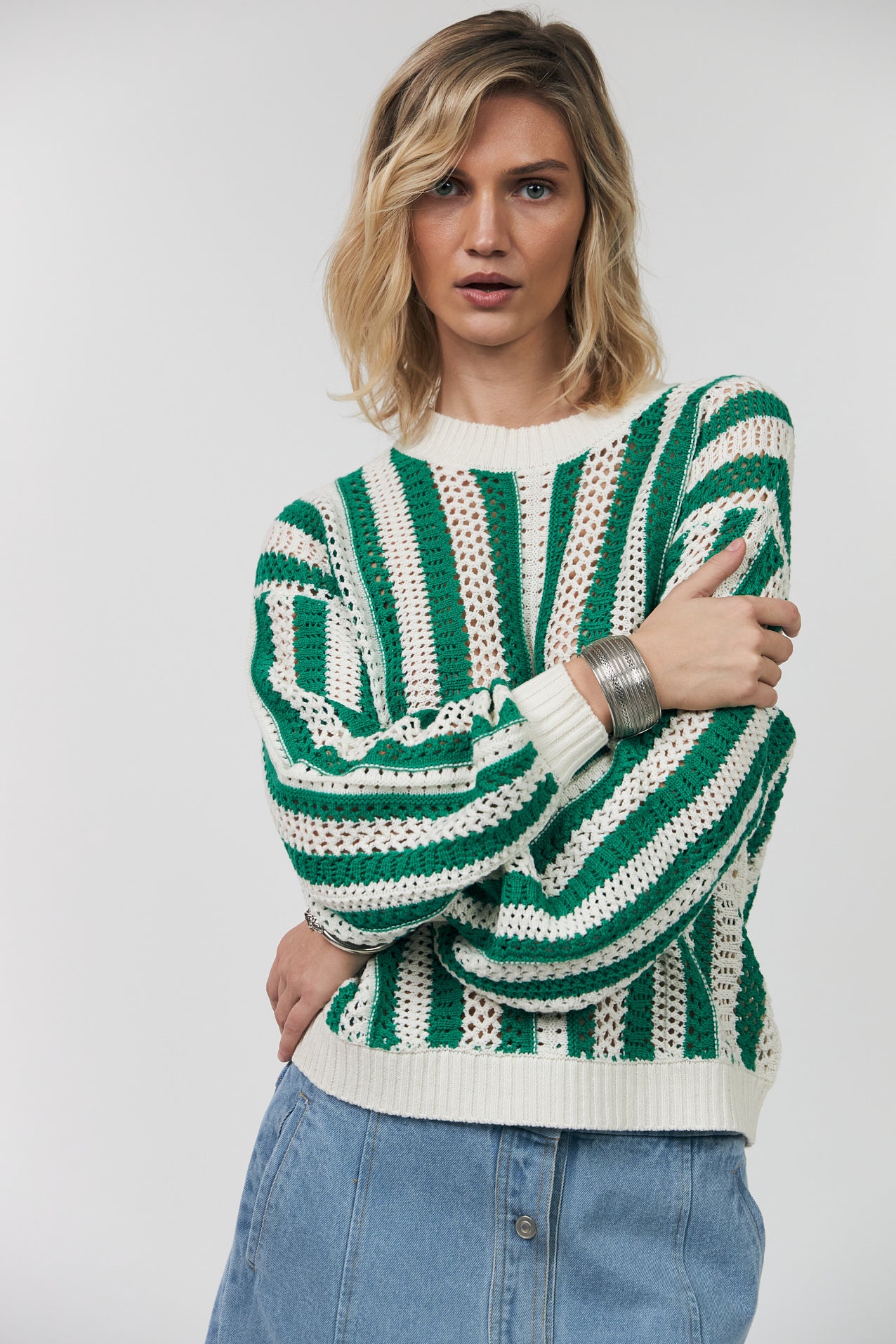 LusaLL Strickpullover - Green