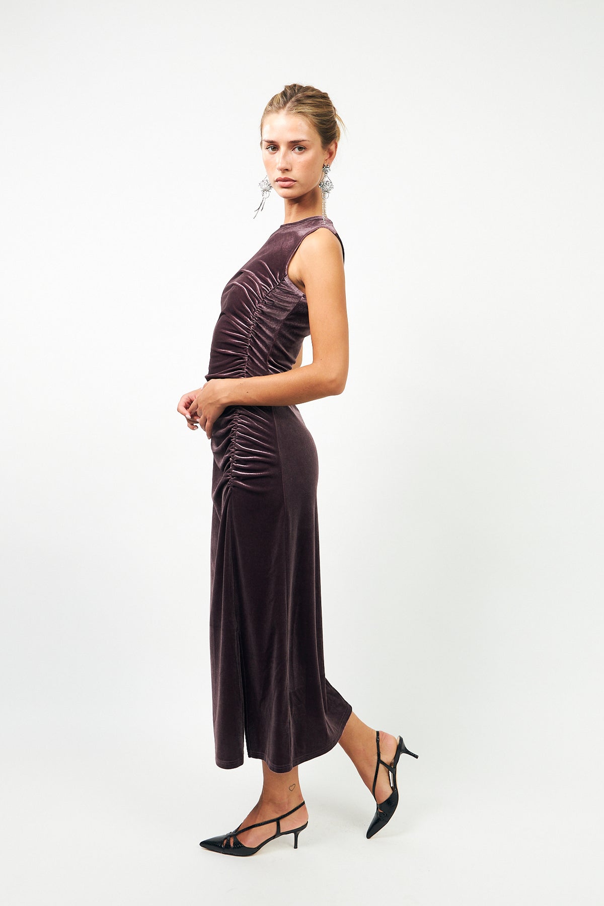 Lollys Laundry LutonLL Maxi Kleid Dress Lavendel