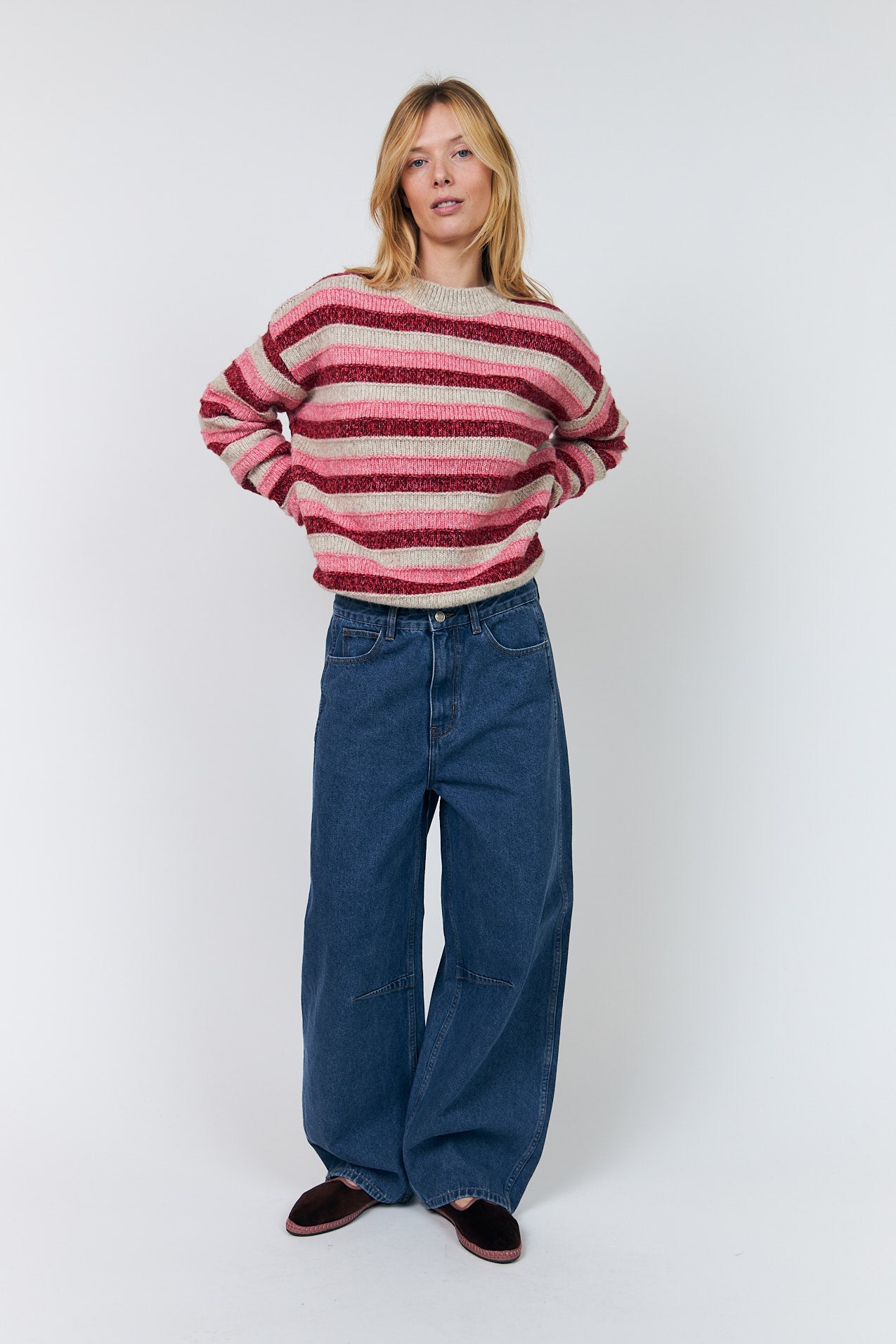 Lollys Laundry MacieLL Strickpullover Jumper Pink