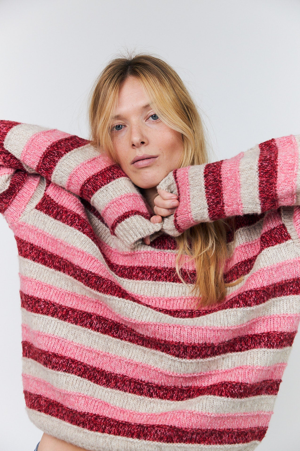 Lollys Laundry MacieLL Strickpullover Jumper Pink