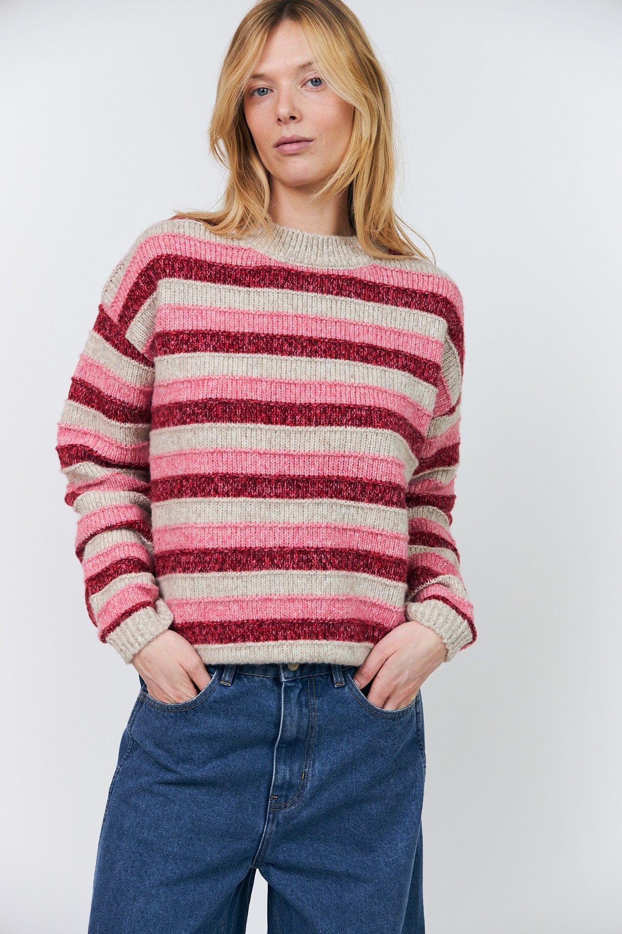 Lollys Laundry MacieLL Strickpullover Jumper Pink