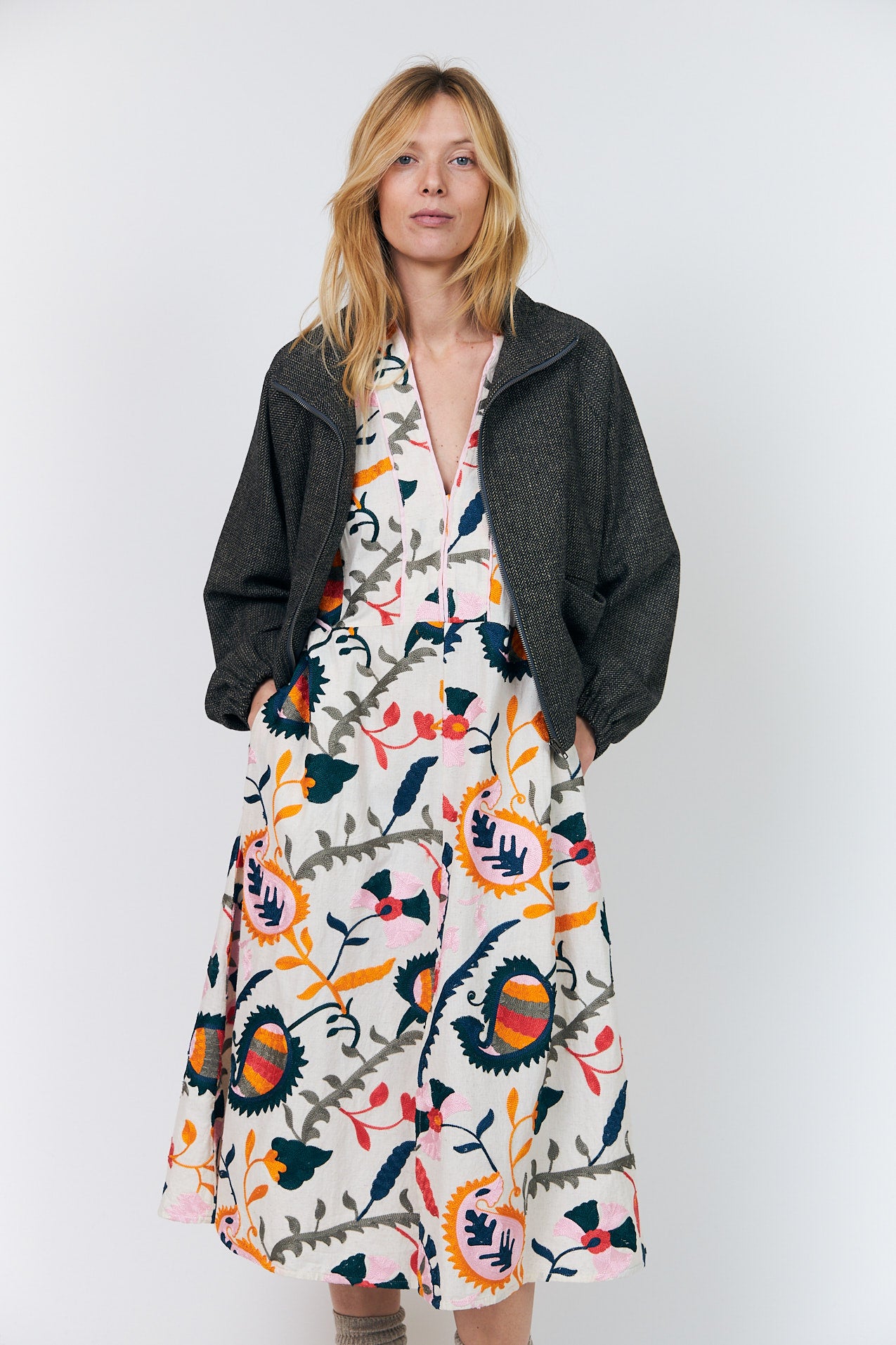 Lollys Laundry MaeLL Jacke Jacket Dunkelbraun
