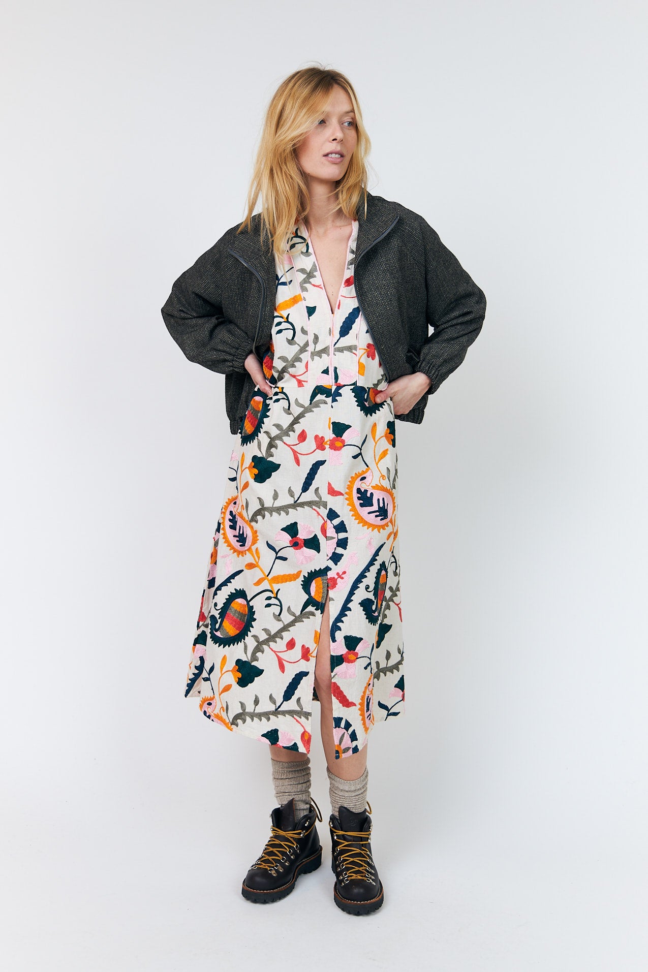 Lollys Laundry MaeLL Jacke Jacket Dunkelbraun
