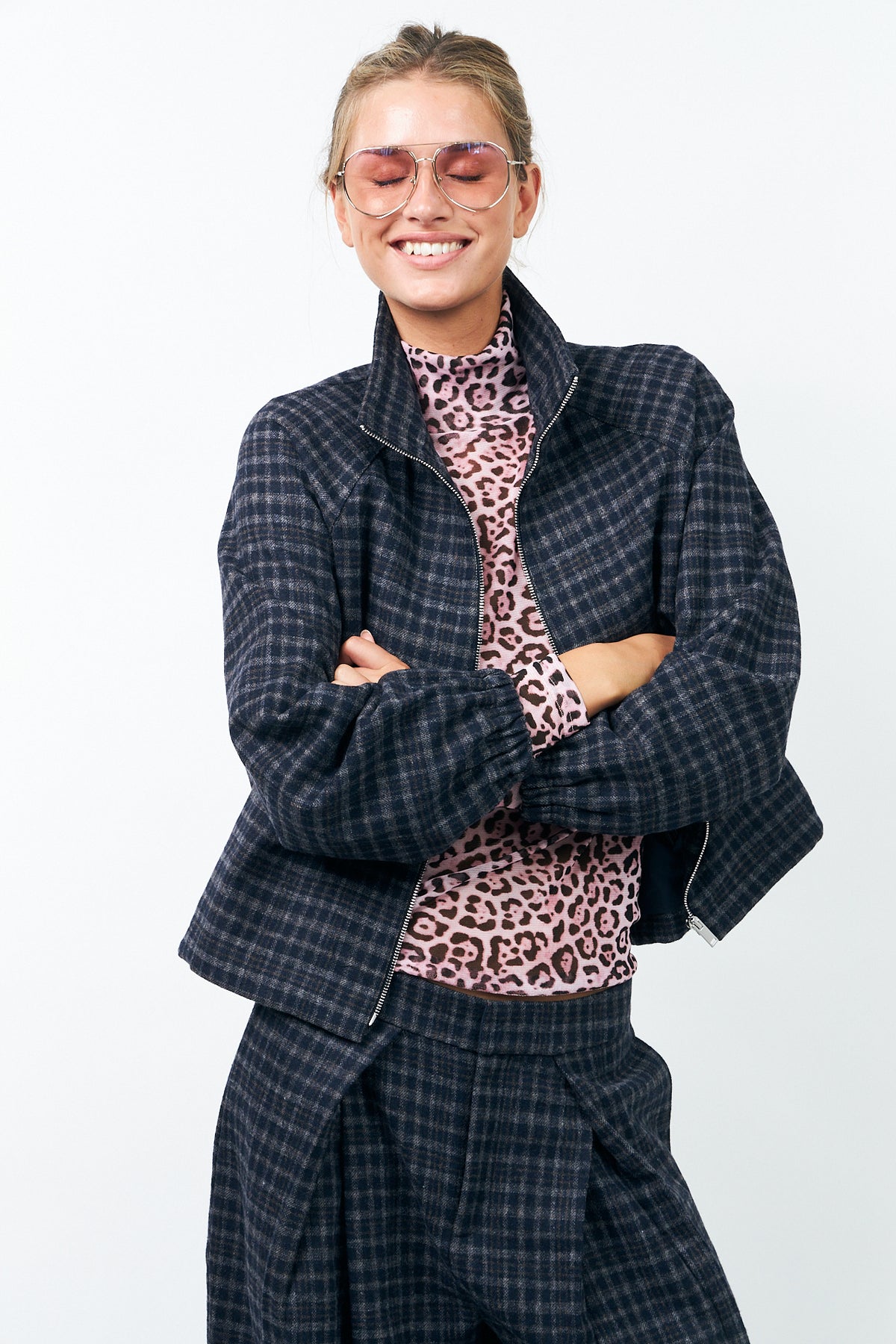 Lollys Laundry MaeLL Jacket Jacket Dunkelblau