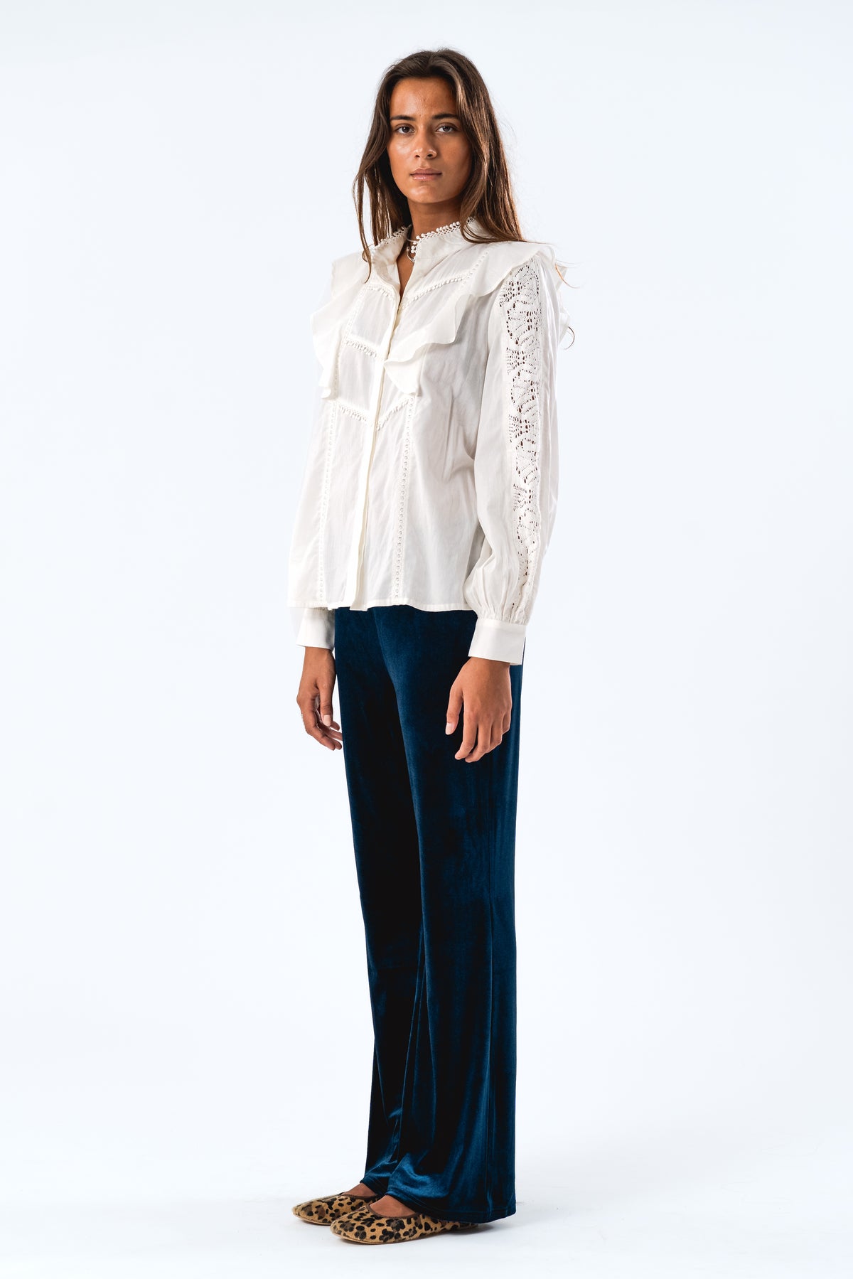 MajaLL Shirt LS - Creme