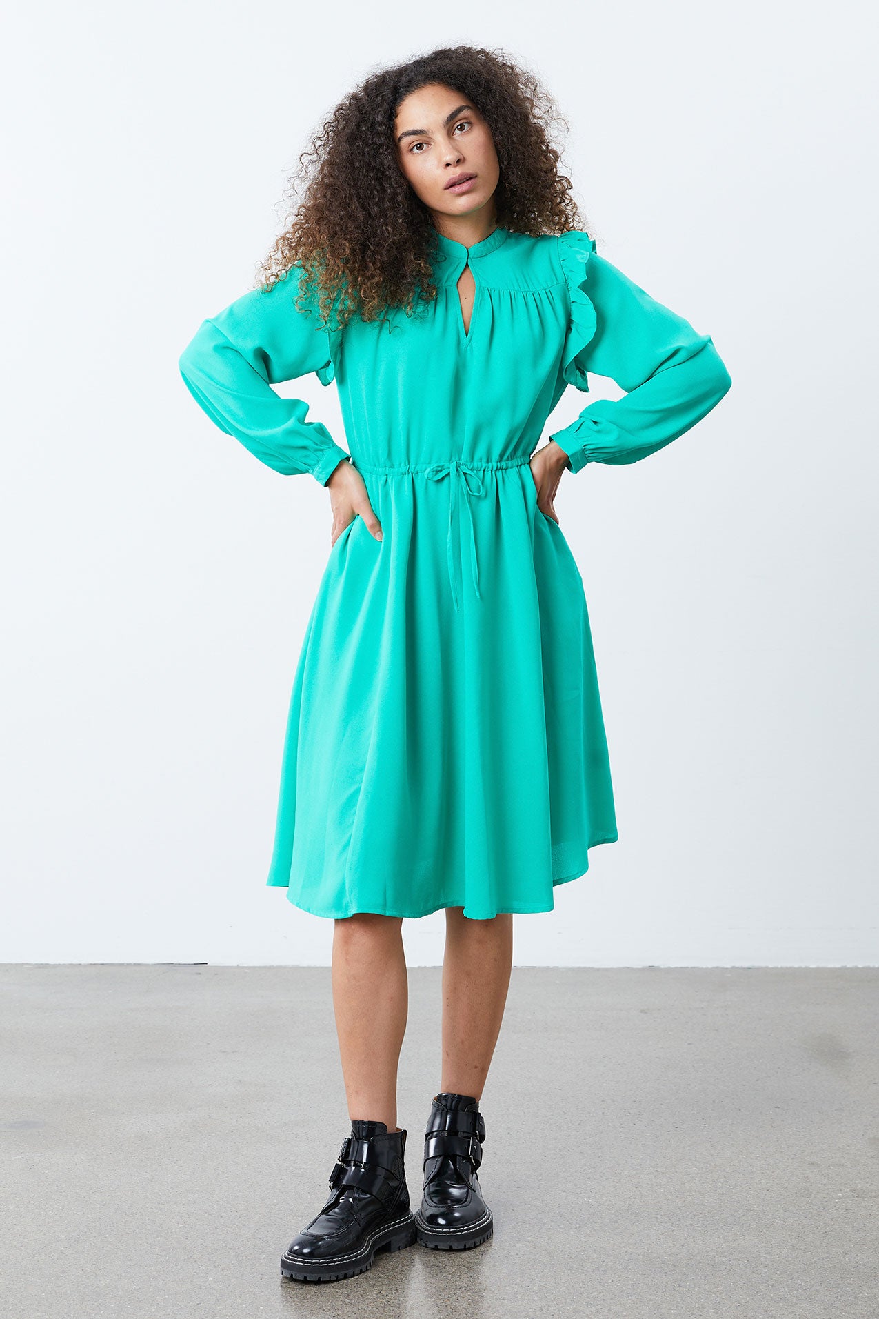 Lollys Laundry Mako Dress Dress 40 Green