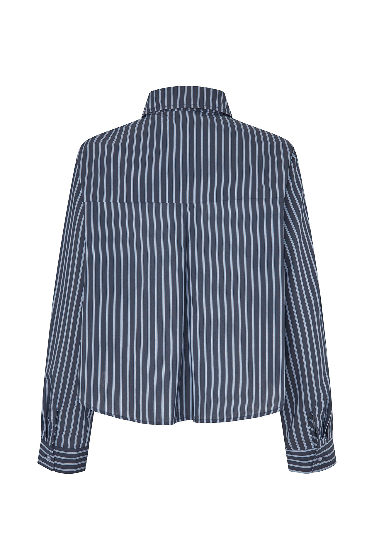 Lollys Laundry MarinaLL kurze Bluse Shirt Dunkelblau