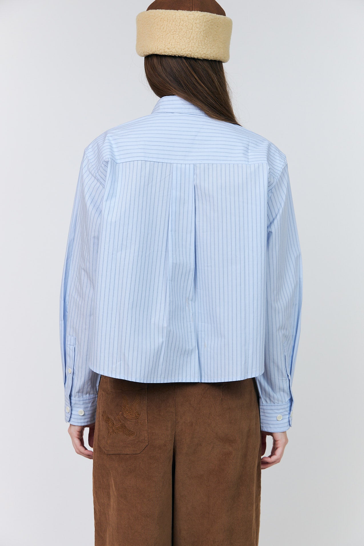 Lollys Laundry MarinaLL kurze Bluse Shirt Hellblau