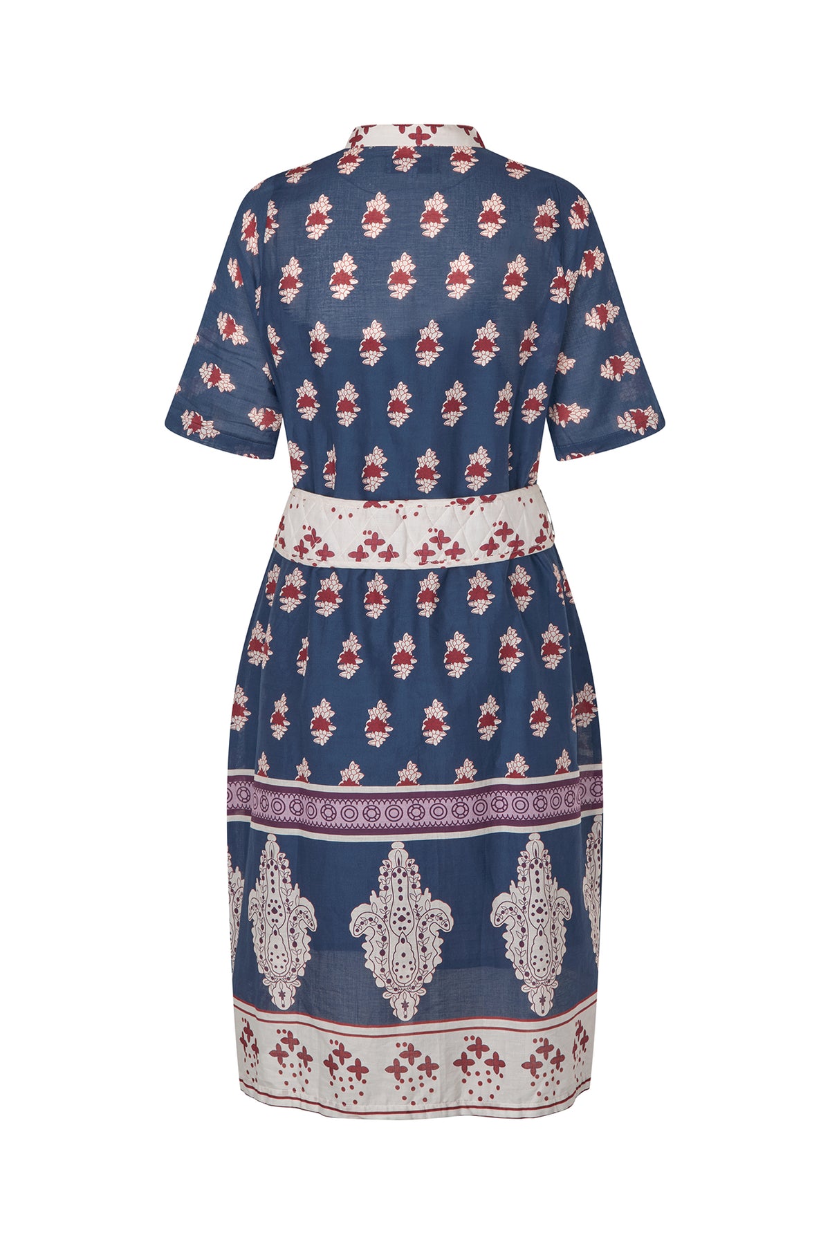 Lollys Laundry MataLL Midi Kleid Dress Dunkelblau