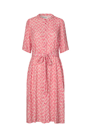 Lollys Laundry MataLL Midi Kleid Dress Pink