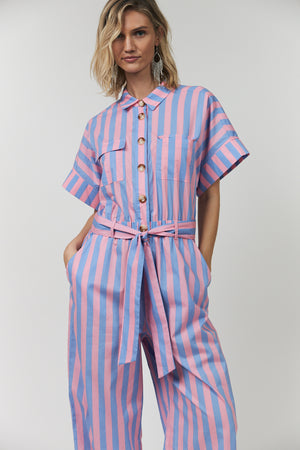 Lollys Laundry MathildeLL Jumpsuit Jumpsuit 80 Stripe