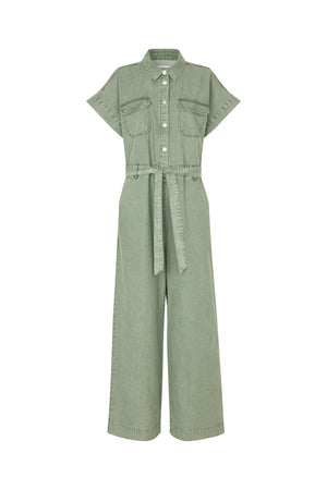 Lollys Laundry MathildeLL Jumpsuit Jumpsuit Gedämpftes Grün