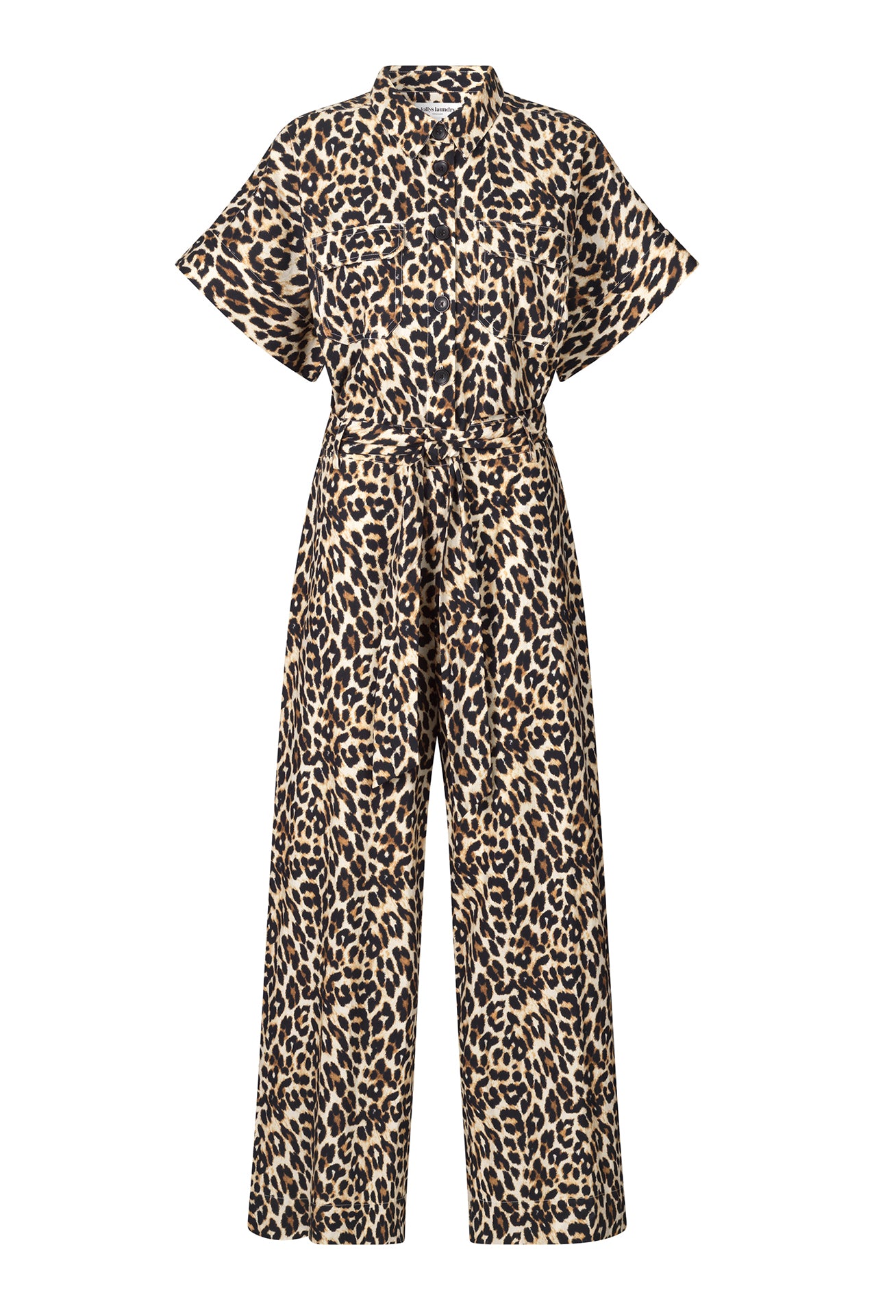 Lollys Laundry MathildeLL  Jumpsuit SS Jumpsuit 72 Leopard Print