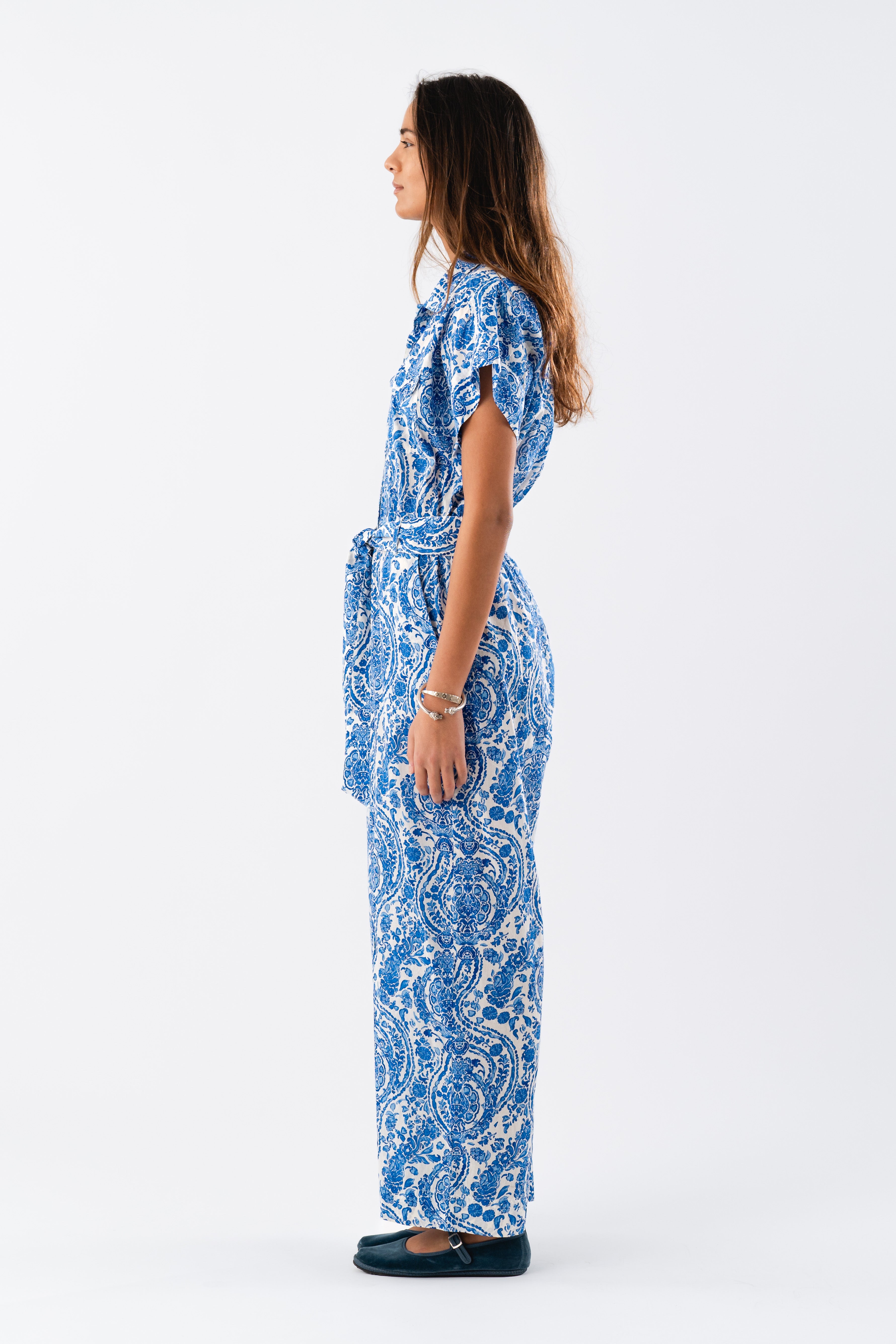 MathildeLL Jumpsuit SS - Blue