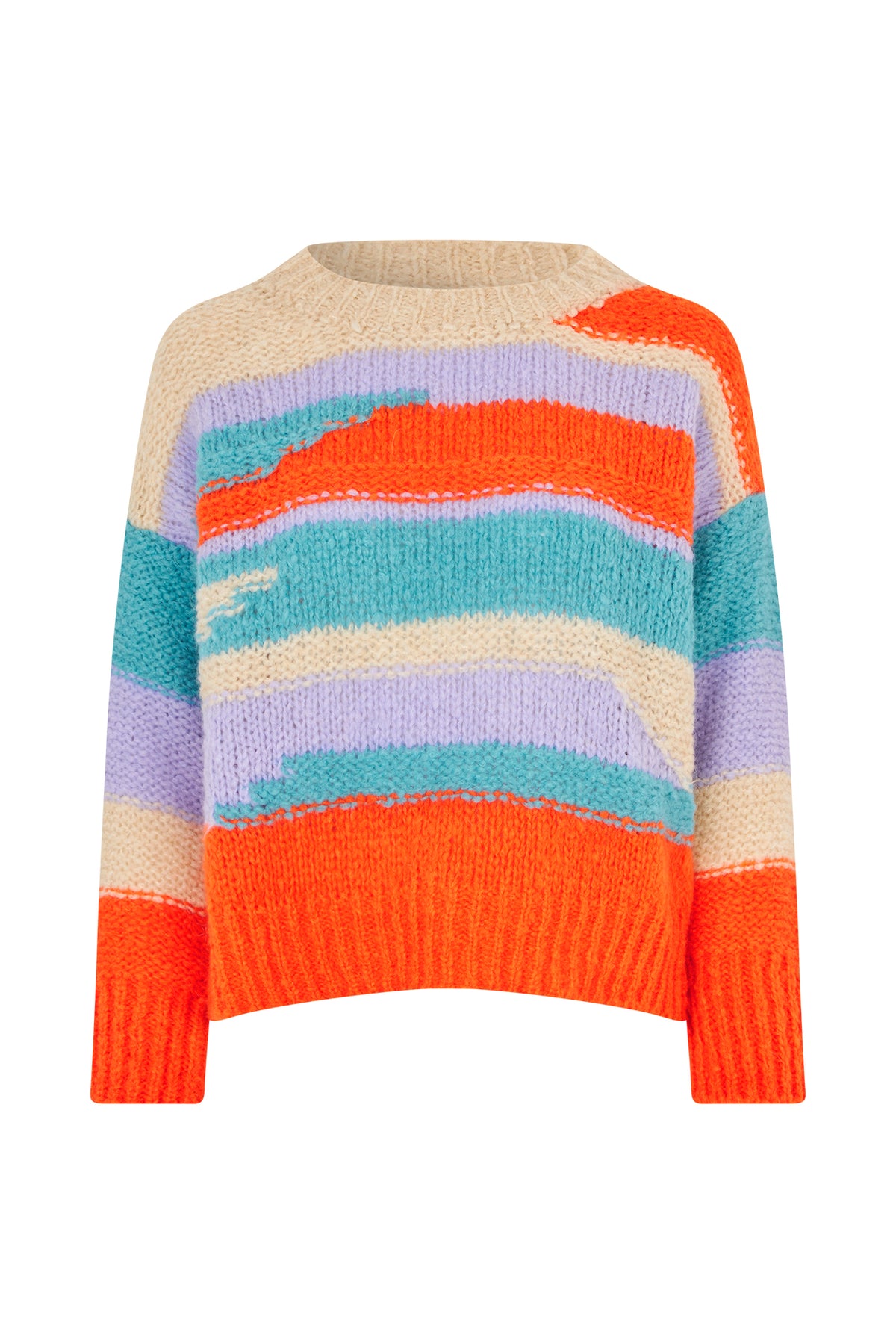Lollys Laundry MaximaLL Strick Jumper Jumper Rot