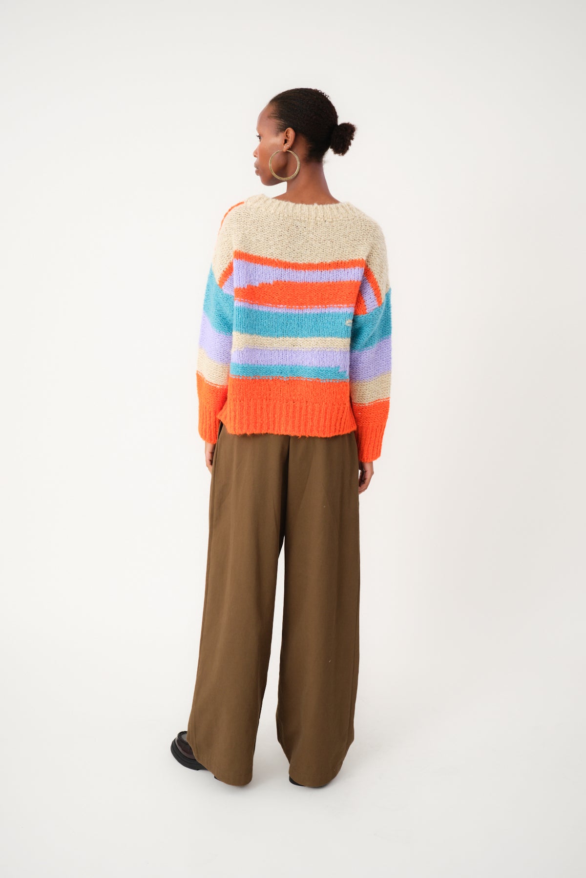 Lollys Laundry MaximaLL Strick Jumper Jumper Rot