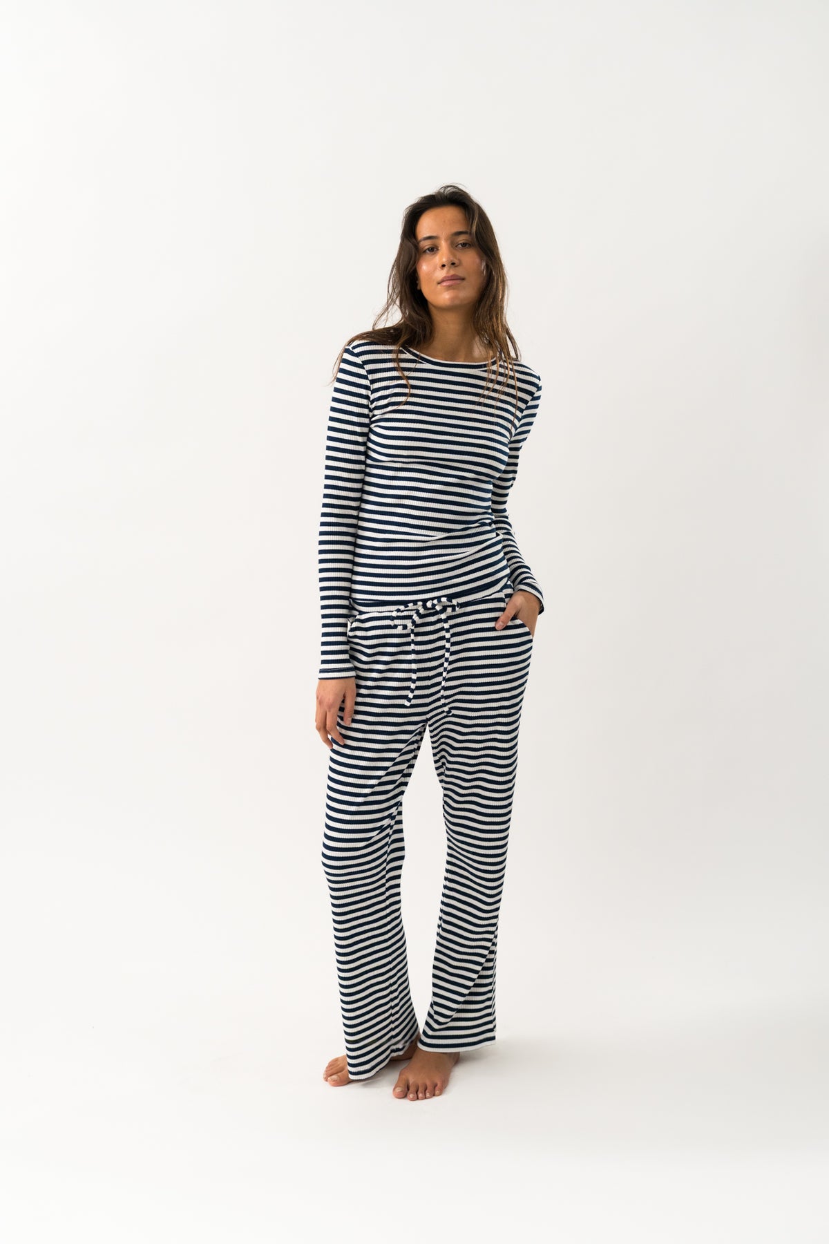 Lollys Laundry MayellaLL Top LS Top Navy