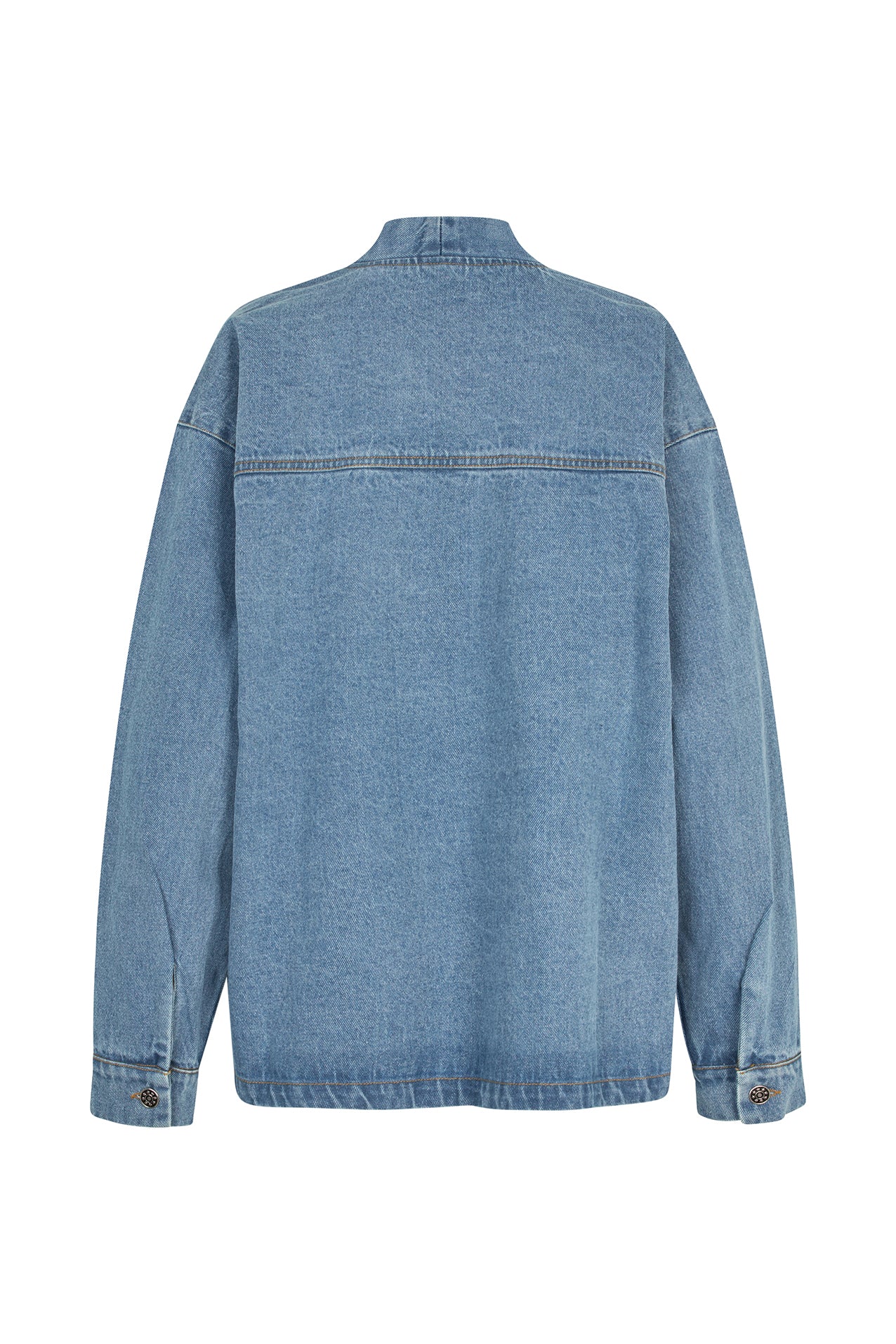 Lollys Laundry MilaLL Jacket LS Jacket 100 Washed Denim