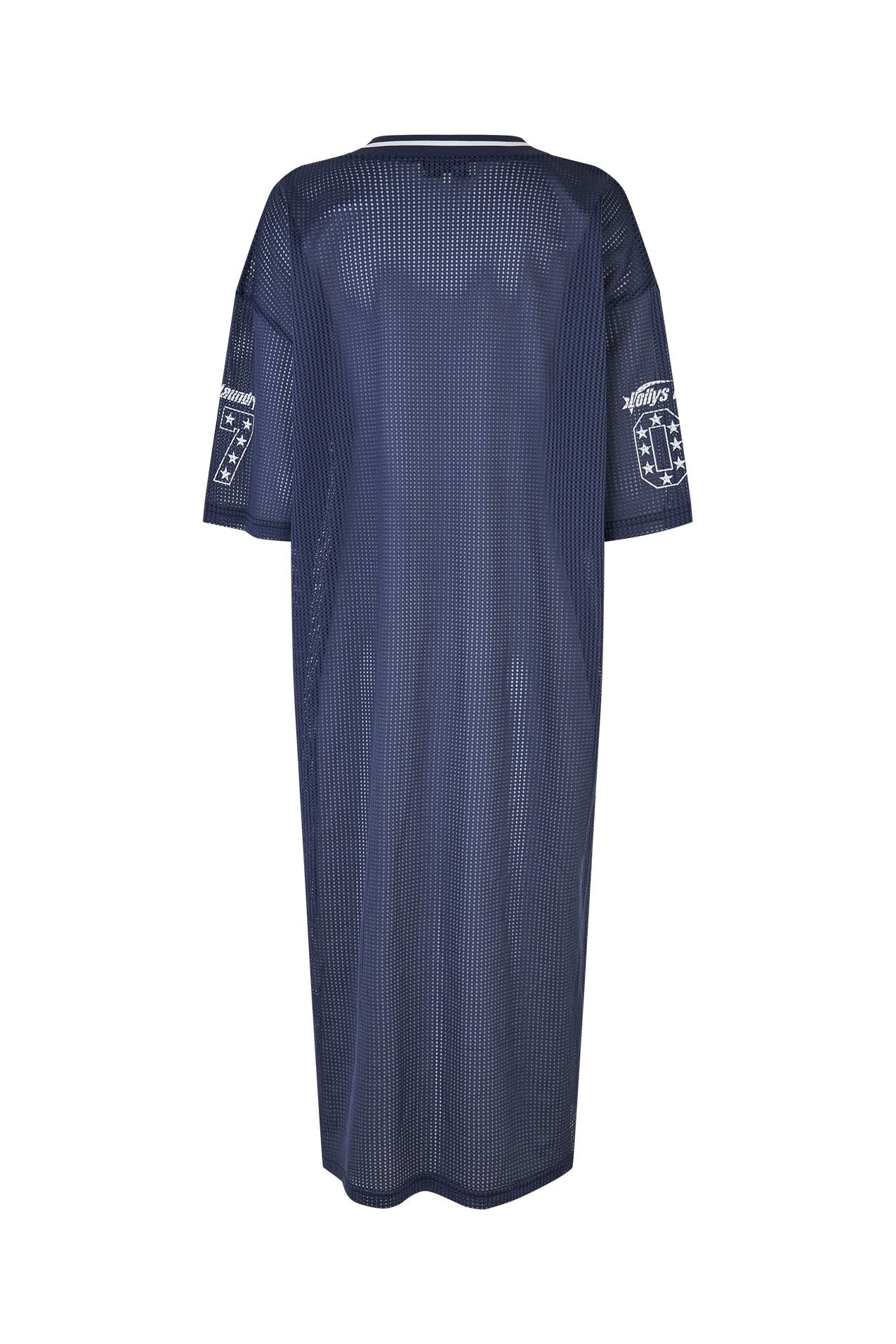 Lollys Laundry MillaLL sportliches Mesh Kleid Dress 23 Dark Blue