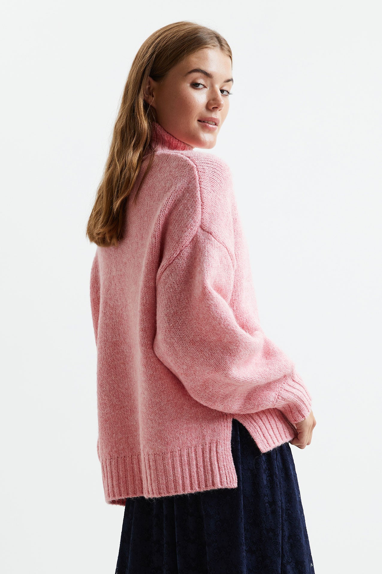 Lollys Laundry Mille Knit Jumper 51 Pink