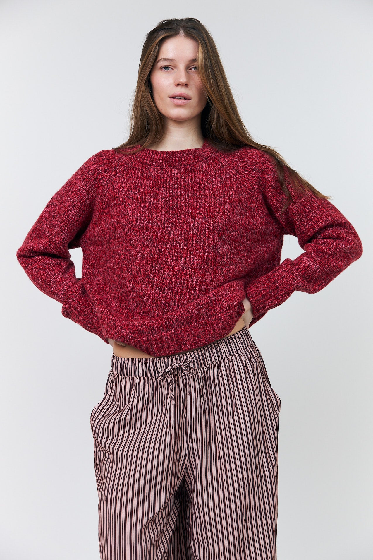 Lollys Laundry MinaLL Strickpullover Jumper Pink