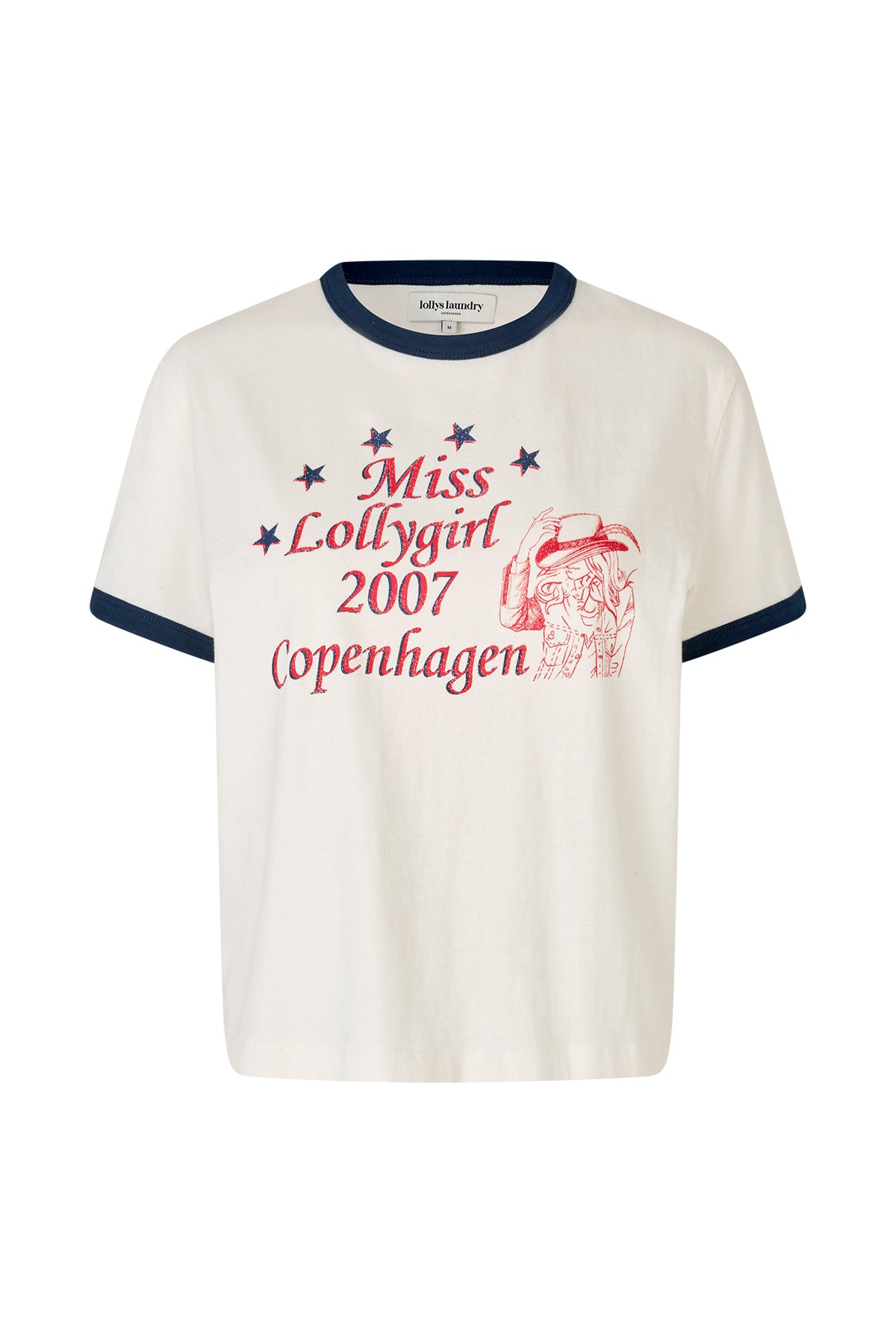 Lollys Laundry MissLL T-Shirt T-shirt Weiß