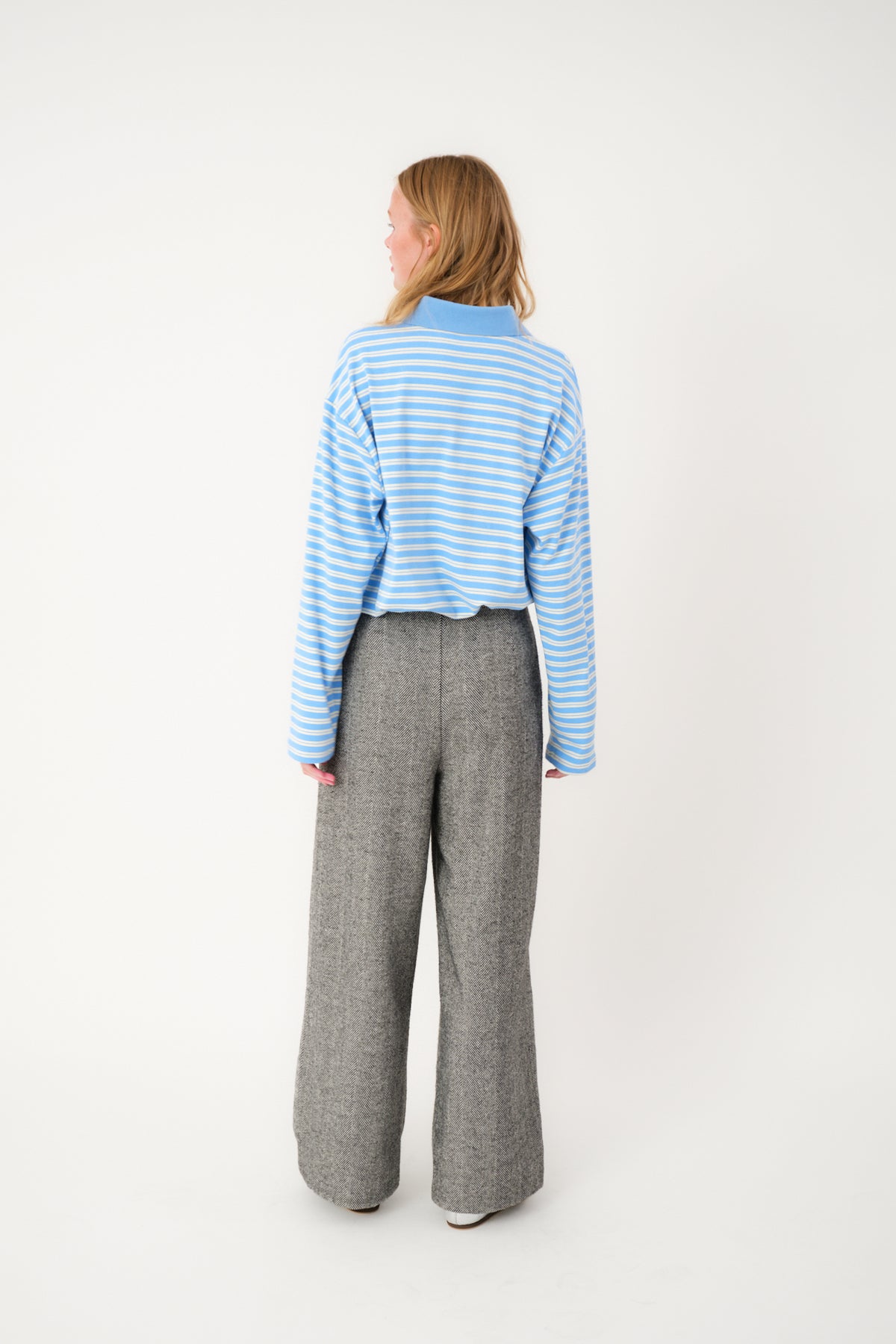 Lollys Laundry MobyLL Polo T-Shirt Sweatshirt Hellblau