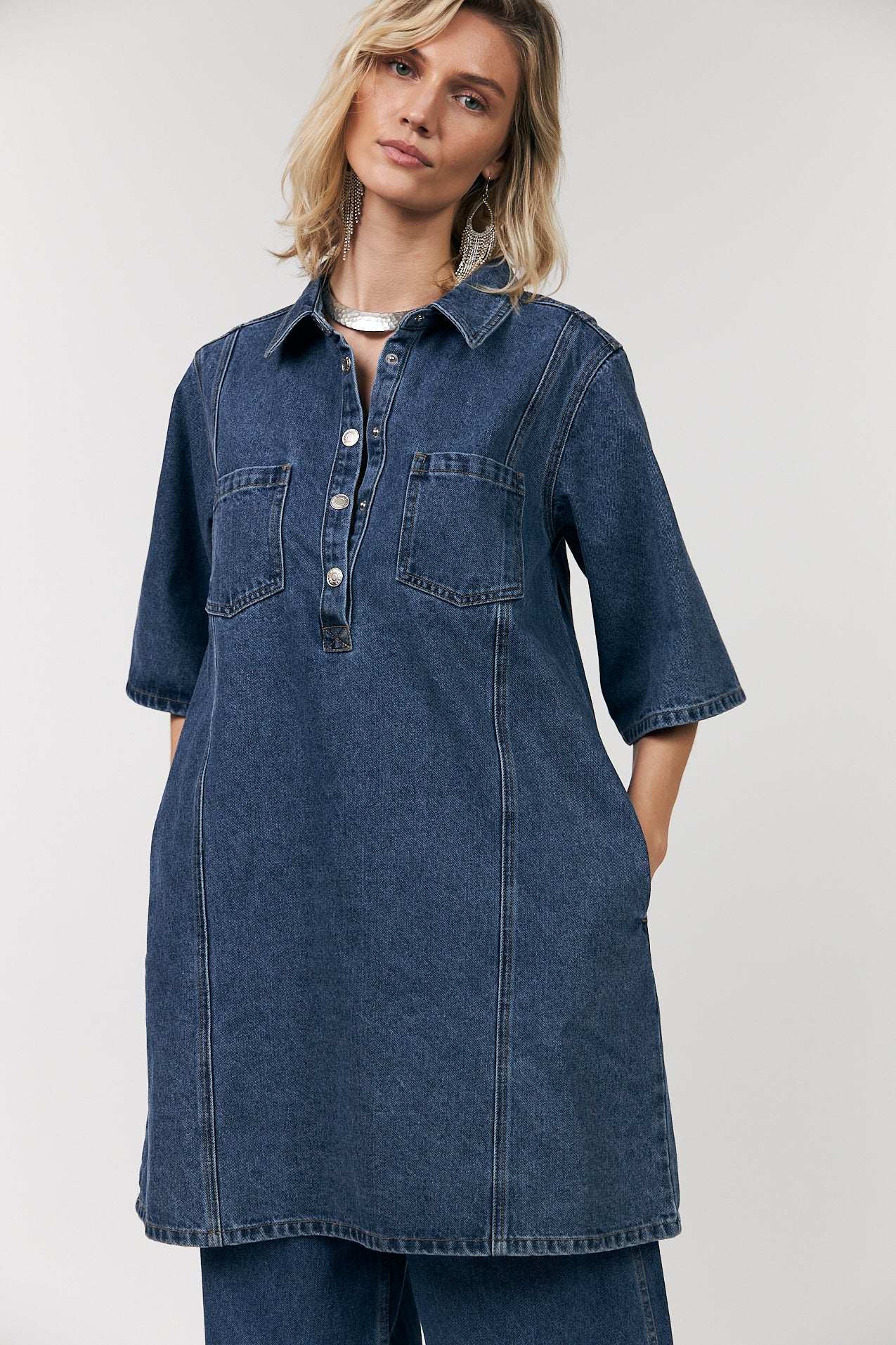 MolaLL Denimkleid - Blue