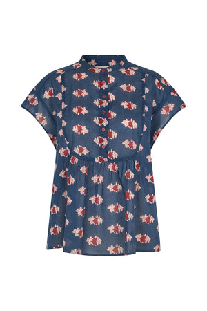 Lollys Laundry MollyLL Bluse Blouse 23 Dark Blue