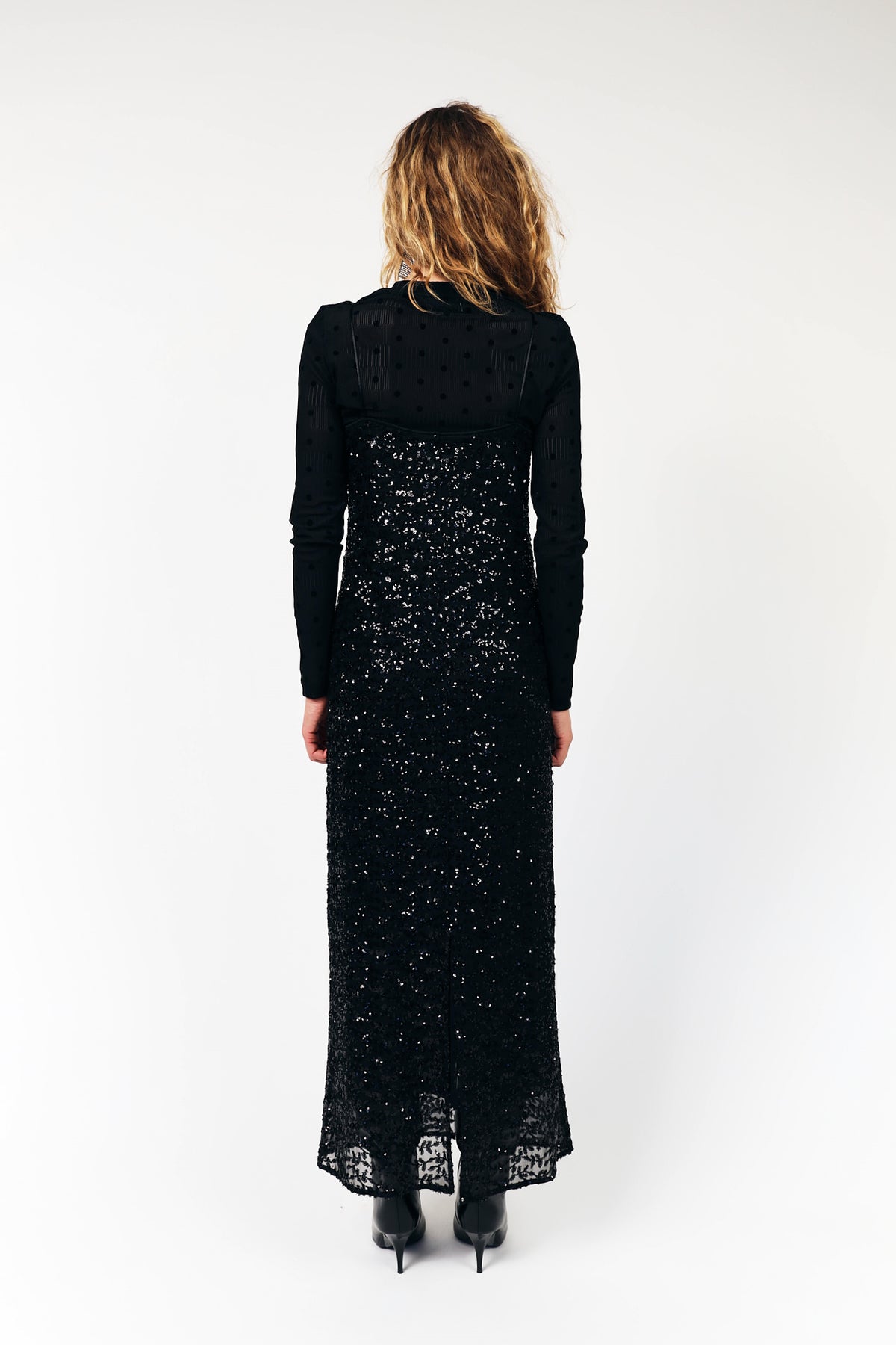 MomaLL Maxi Kleid - Schwarz