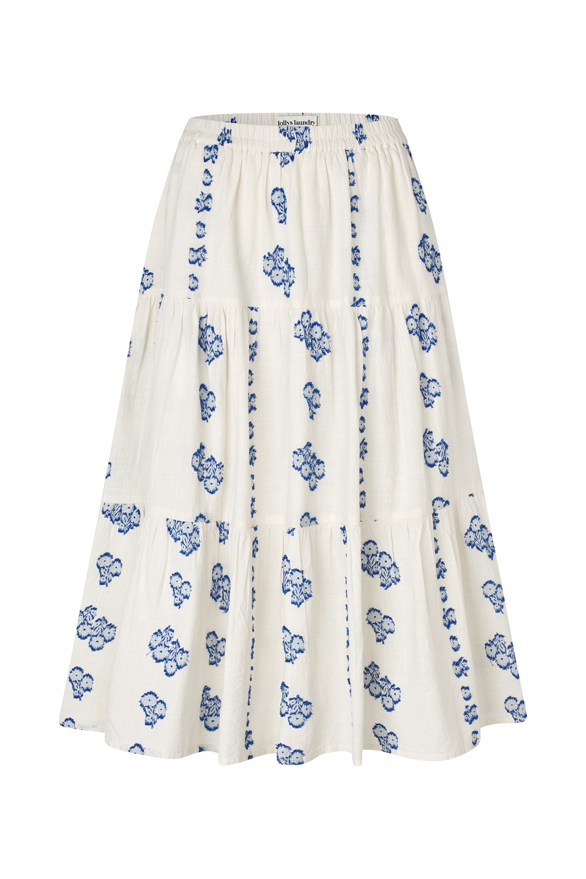 Lollys Laundry MorningLL Midi Rock Skirt Creme