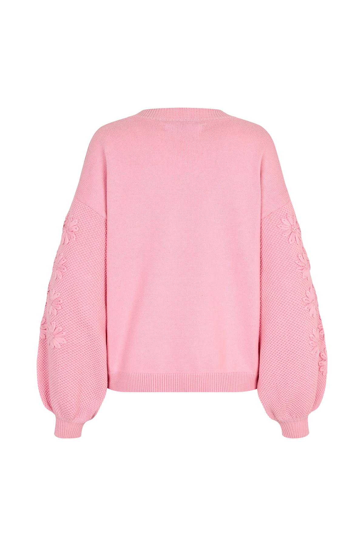Lollys Laundry MusaLL Strickpullover Jumper Neon pink