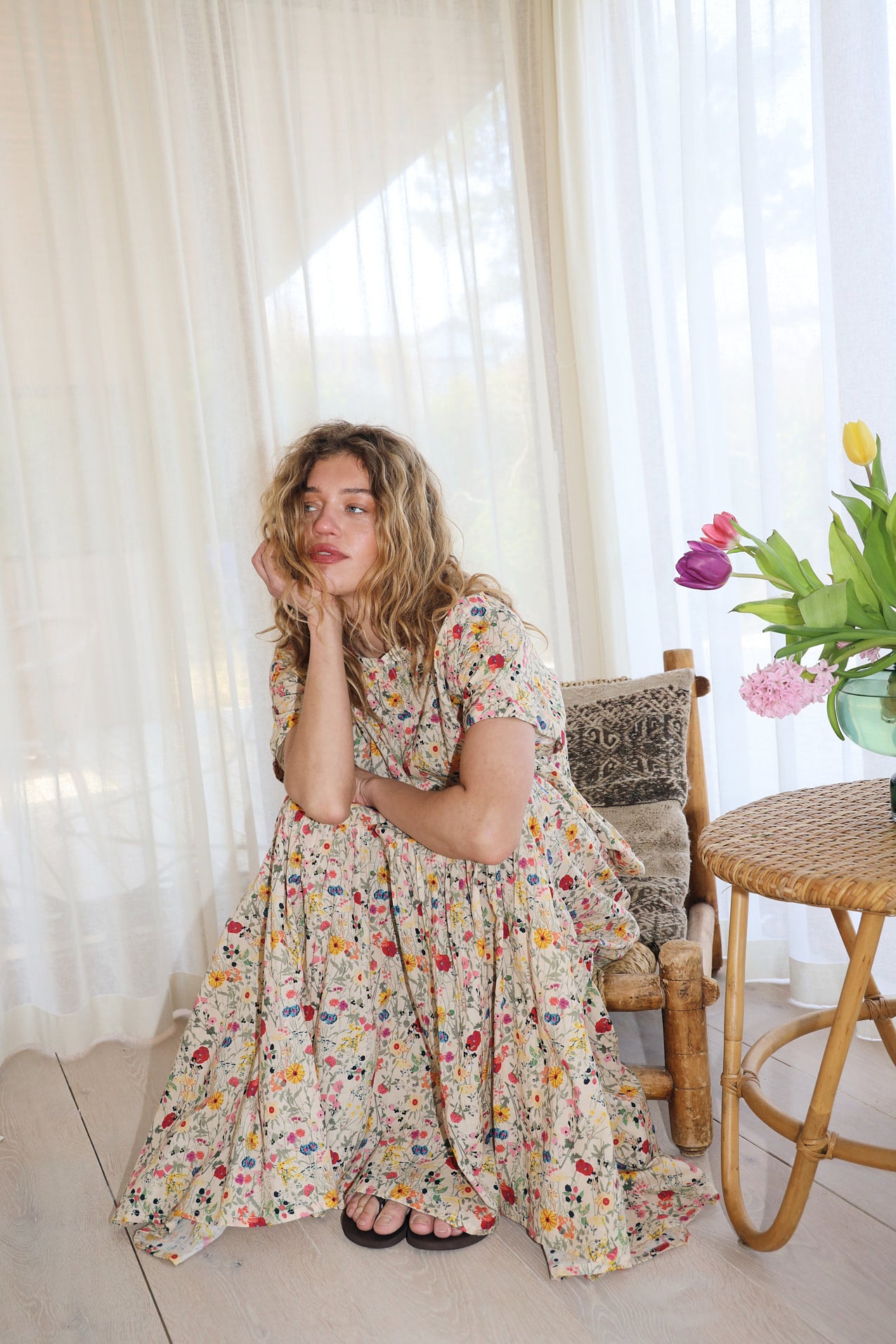 MyaLL Bluse - Blumenmuster