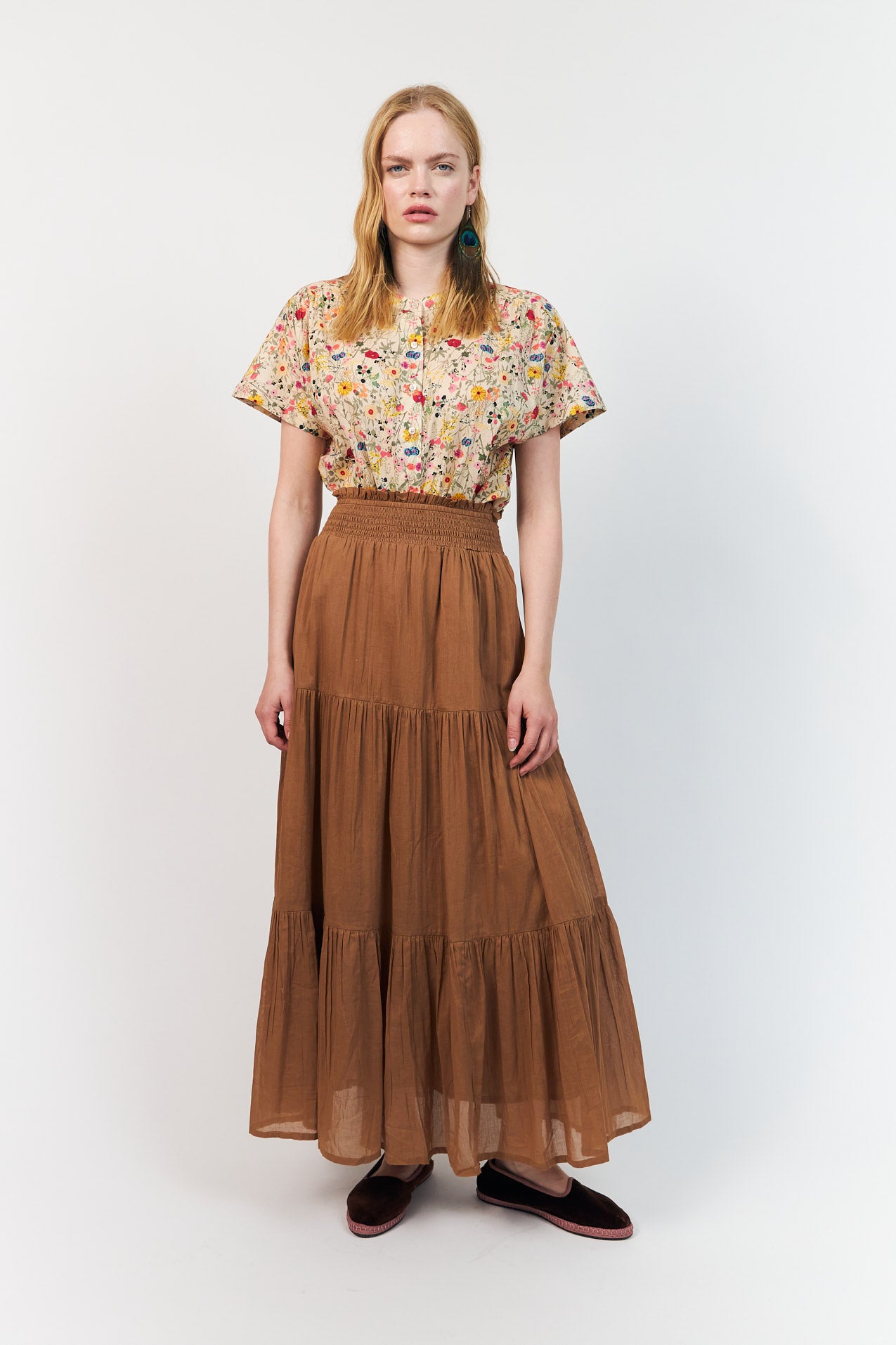 MyaLL Bluse - Blumenmuster