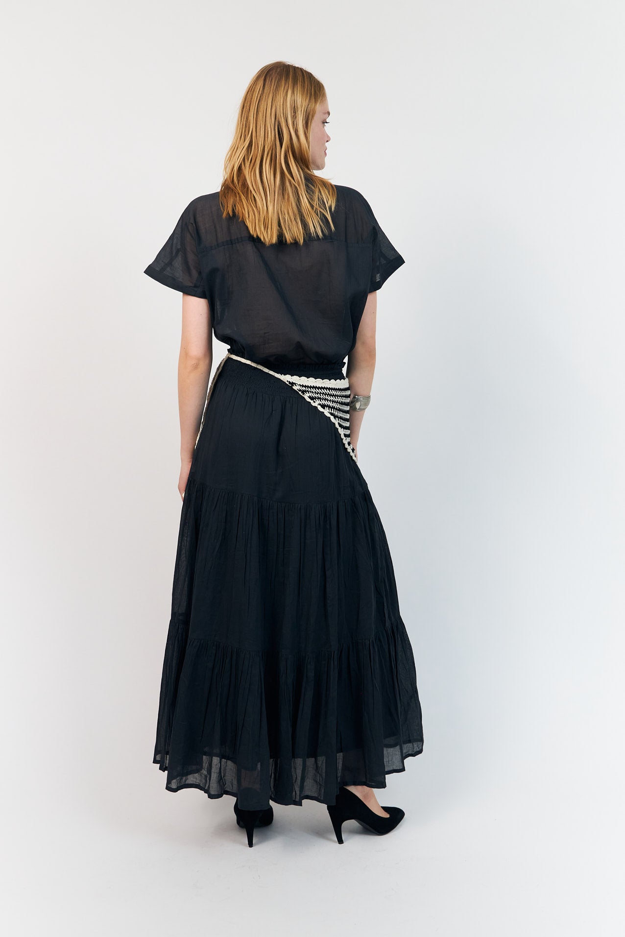 MyaLL Bluse - Verblasstes Schwarz